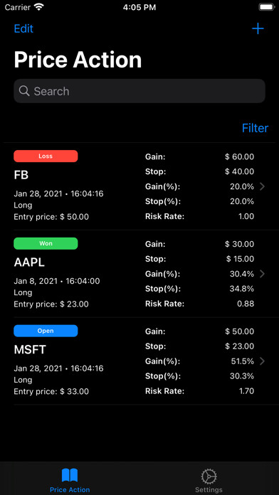 Emulate iPhone app Price Action using MyAndroid Emulate iPhone app Price Action using MyAndroid