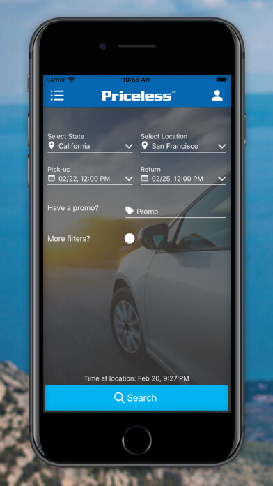Emulate iPhone app Priceless Car Rental using MyAndroid Emulate iPhone app Priceless Car Rental using MyAndroid