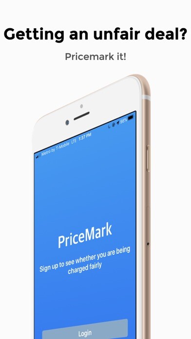 Emulate iPhone app Pricemark using MyAndroid