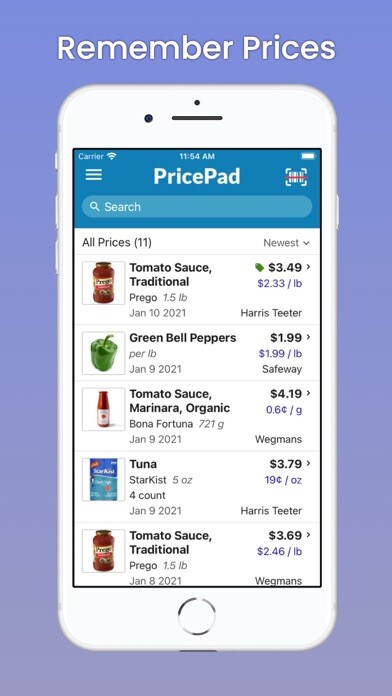 Emulate iPhone app PricePad - Track Prices & Save using MyAndroid Emulate iPhone app PricePad - Track Prices & Save using MyAndroid