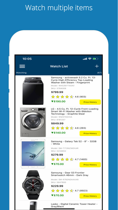 Emulate iPhone app Price Watch for Best Buy using MyAndroid Emulate iPhone app Price Watch for Best Buy using MyAndroid