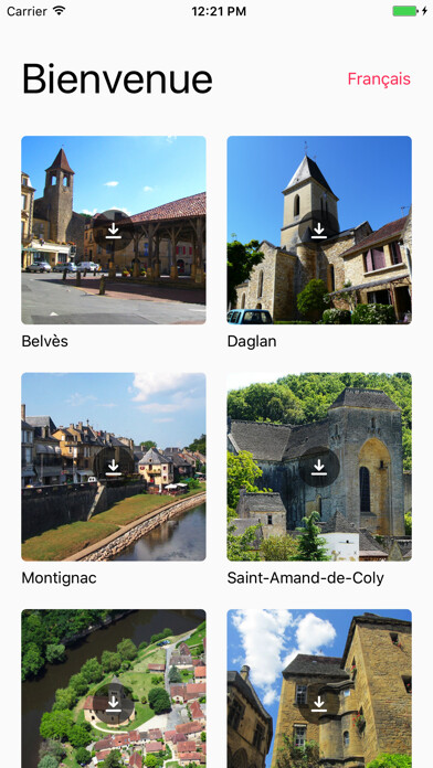 Emulate iPhone app Périgord Noir towns and villages using MyAndroid Emulate iPhone app Périgord Noir towns and villages using MyAndroid