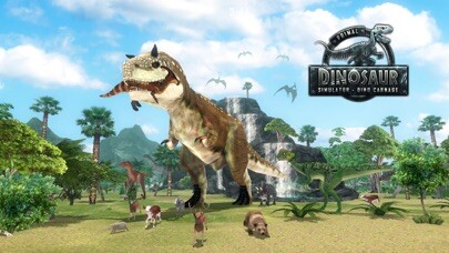 Emulate iPhone app Primal Dinosaur Simulator 2018 using MyAndroid