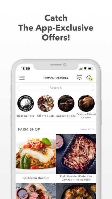 Emulate iPhone app Primal Pastures using MyAndroid