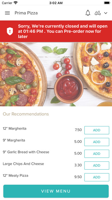 Run android online APK Prima Pizza from MyAndroid or emulate Prima Pizza using MyAndroid