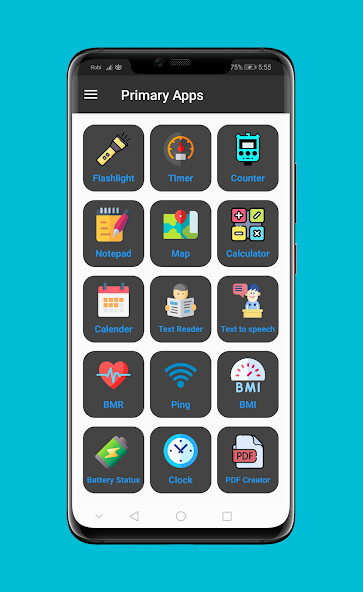 Run android online APK Primary Apps - All In One Tools App from MyAndroid or emulate Primary Apps - All In One Tools App using MyAndroid