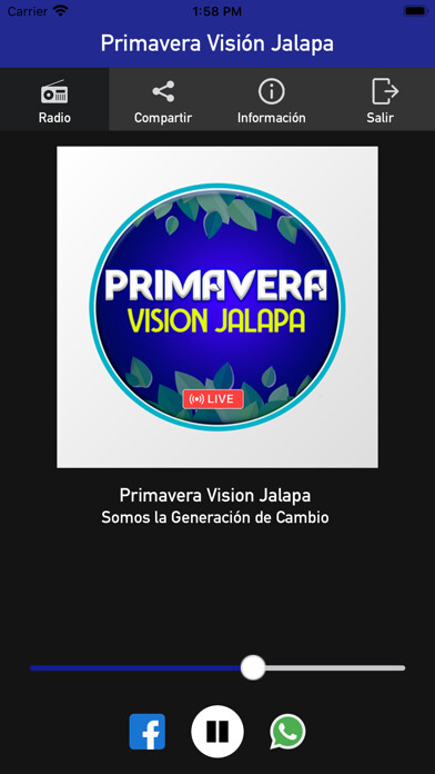 Emulate iPhone app Primavera Visión Jalapa using MyAndroid Emulate iPhone app Primavera Visión Jalapa using MyAndroid