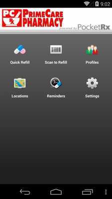 Emulate Android APK PrimeCare Pharmacy