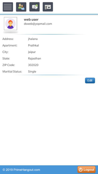 Emulate iPhone app PrimeHangout using MyAndroid