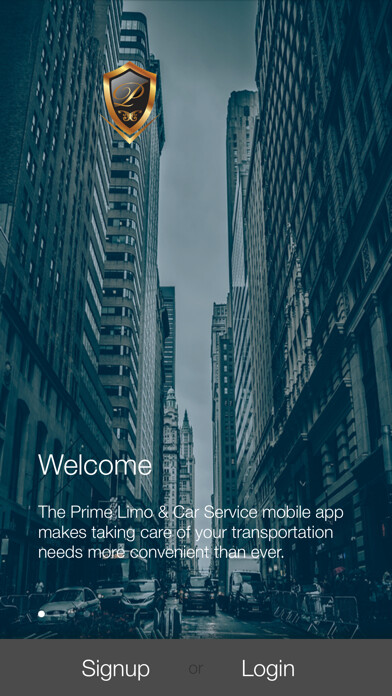 Emulate iPhone app Prime Limo & Car Service using MyAndroid Emulate iPhone app Prime Limo & Car Service using MyAndroid