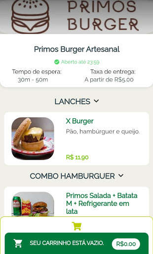 Run android online APK Primos Burger Artesanal from MyAndroid or emulate Primos Burger Artesanal using MyAndroid Run android online APK Primos Burger Artesanal from MyAndroid or emulate Primos Burger Artesanal using MyAndroid