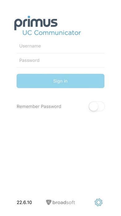 Emulate iPhone app Primus UC Communicator using MyAndroid