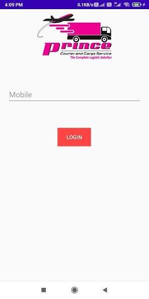 Run android online APK PRINCE COURIER OFFICE from MyAndroid or emulate PRINCE COURIER OFFICE using MyAndroid