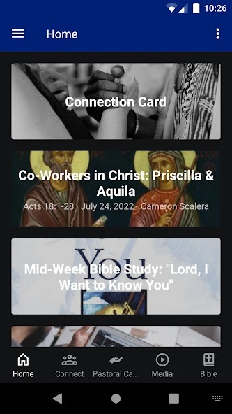 Emulate iPhone app Prince of Peace Church using MyAndroid Emulate iPhone app Prince of Peace Church using MyAndroid