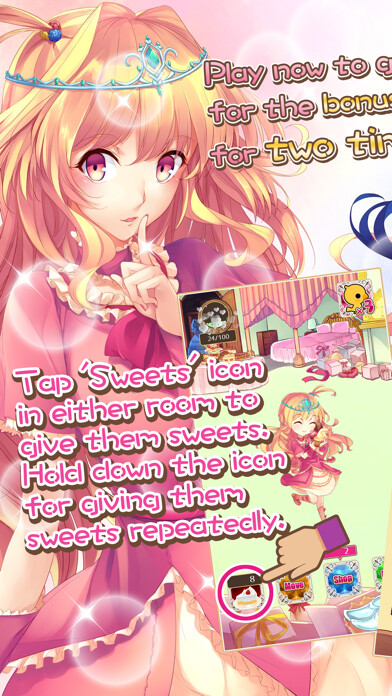 Emulate iPhone app Princess and Witch -The spell of Fairy Cakes- using MyAndroid Emulate iPhone app Princess and Witch -The spell of Fairy Cakes- using MyAndroid