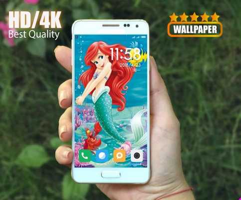 Emulate Android APK Princess Ariel Wallpaper