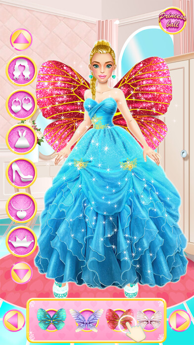 Emulate iPhone app Princess Ball - spa & dress up using MyAndroid Emulate iPhone app Princess Ball - spa & dress up using MyAndroid