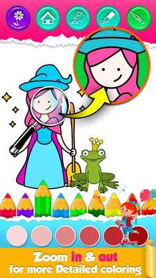 Emulate Android APK Princess Book Coloring Pages