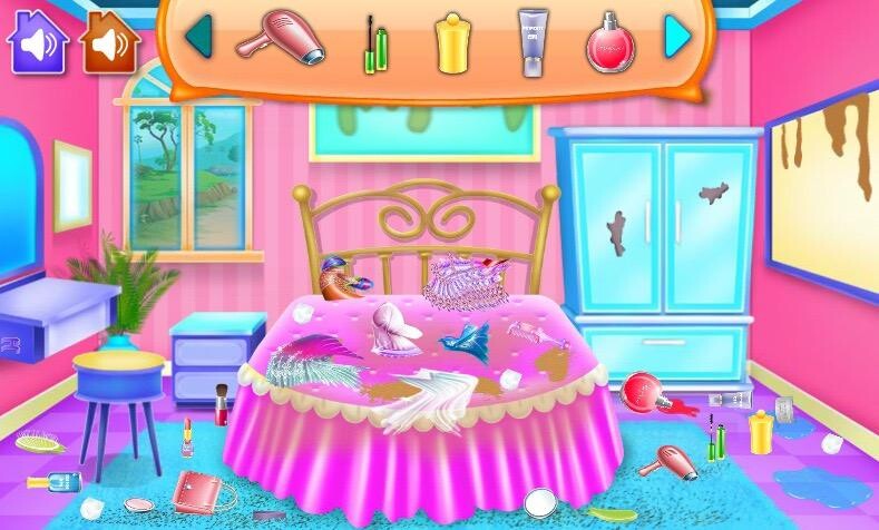 Run android online APK Princess Cleaning the House game from MyAndroid or emulate Princess Cleaning the House game using MyAndroid