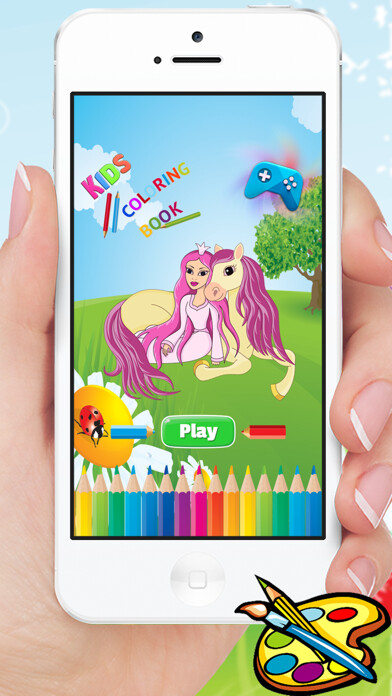 Emulate iPhone app Princess Coloring Book for a Little Preschool Toddler Girls using MyAndroid Emulate iPhone app Princess Coloring Book for a Little Preschool Toddler Girls using MyAndroid