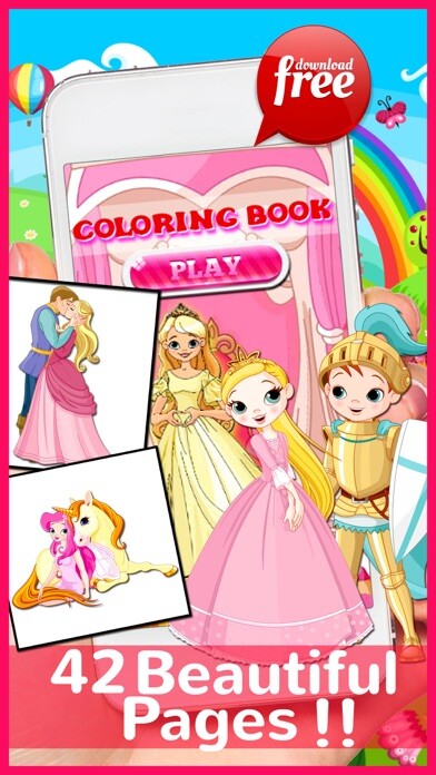 Emulate iPhone app Princess Coloring Book For Girls: Free Games For Kids And Toddlers! using MyAndroid Emulate iPhone app Princess Coloring Book For Girls: Free Games For Kids And Toddlers! using MyAndroid