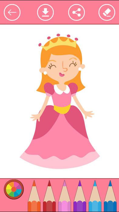 Emulate iPhone app Princess Coloring Book for Girls: Learn to color using MyAndroid Emulate iPhone app Princess Coloring Book for Girls: Learn to color using MyAndroid