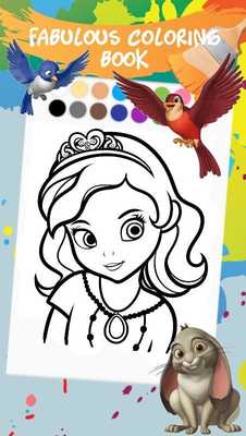 Emulate Android APK Princess coloring book for kids for girl Emulate Android APK Princess coloring book for kids for girl