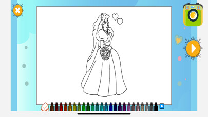 Emulate iPhone app Princess Coloring Book Fun App using MyAndroid Emulate iPhone app Princess Coloring Book Fun App using MyAndroid