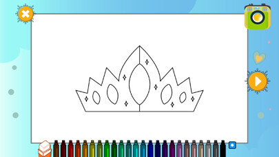 Emulate iPhone app Princess Coloring Kids Games using MyAndroid Emulate iPhone app Princess Coloring Kids Games using MyAndroid
