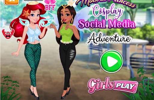 Run android online APK Princess Cosplay Social Media Adventure - Dress up from MyAndroid or emulate Princess Cosplay Social Media Adventure - Dress up using MyAndroid