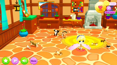 Emulate iPhone app Princess Cute Kitten using MyAndroid Emulate iPhone app Princess Cute Kitten using MyAndroid