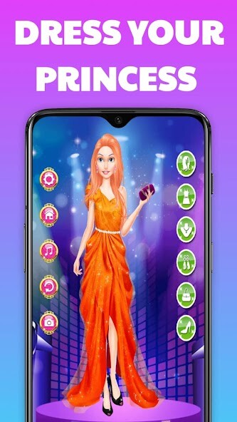 Run android online APK Princess dress-up and makeup from MyAndroid or emulate Princess dress-up and makeup using MyAndroid