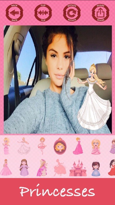 Emulate iPhone app Princesses photo editor sticker maker using MyAndroid Emulate iPhone app Princesses photo editor sticker maker using MyAndroid