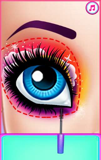 Run android online APK Princess Eye Makeup Artist Game from MyAndroid or emulate Princess Eye Makeup Artist Game using MyAndroid