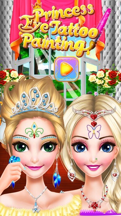 Emulate iPhone app Princess Eye Tattoo Painting using MyAndroid Emulate iPhone app Princess Eye Tattoo Painting using MyAndroid