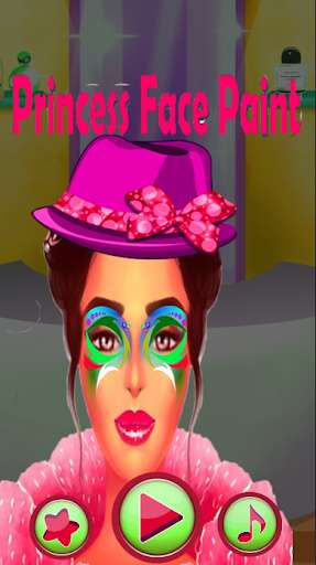 Run android online APK princess face paint from MyAndroid or emulate princess face paint using MyAndroid