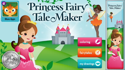 Emulate iPhone app Princess Fairy Tale Maker using MyAndroid
