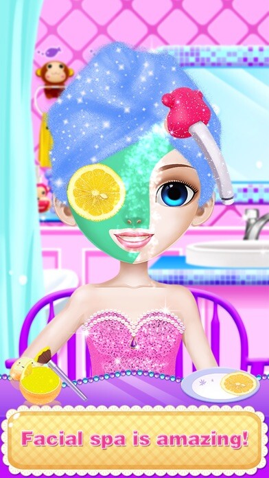 Emulate iPhone app Princess Fashion Makeup using MyAndroid