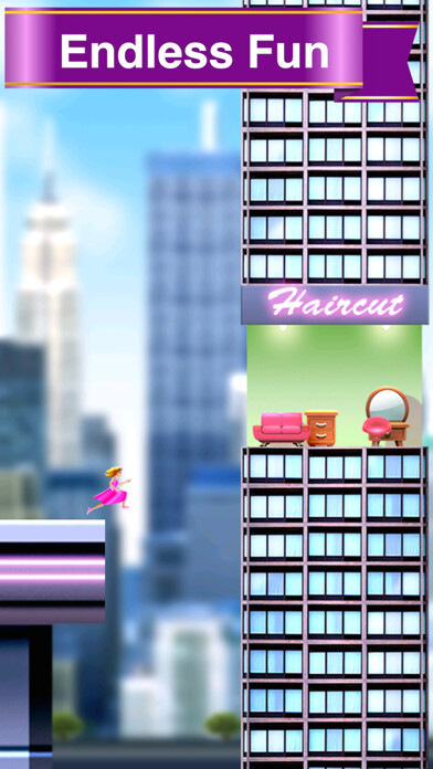 Emulate iPhone app Princess Fun Run - Free and Challenging Amazing Girl Thief Running Game using MyAndroid