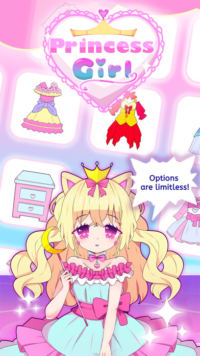 Emulate iPhone app Princess Girl - Avatar Maker using MyAndroid Emulate iPhone app Princess Girl - Avatar Maker using MyAndroid