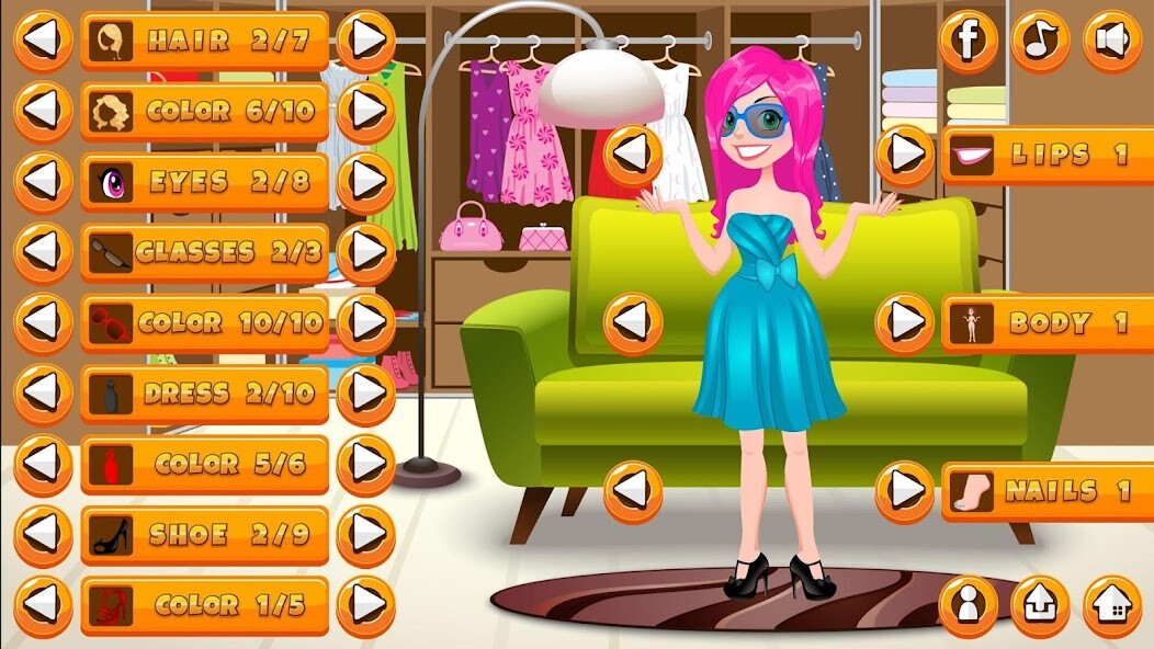 Run android online APK Princess Girls Games from MyAndroid or emulate Princess Girls Games using MyAndroid