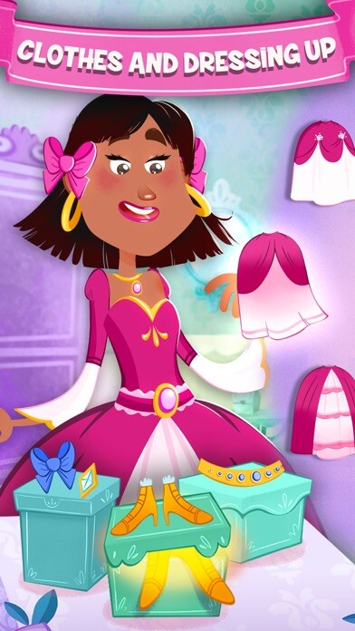 Emulate iPhone app Princess Hair Salon Dress Game using MyAndroid Emulate iPhone app Princess Hair Salon Dress Game using MyAndroid