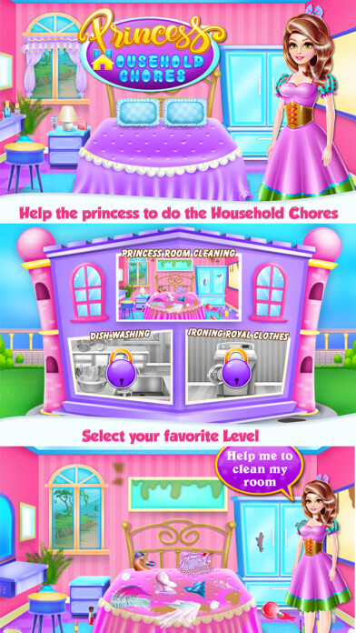 Emulate iPhone app Princess House Hold Chores using MyAndroid Emulate iPhone app Princess House Hold Chores using MyAndroid