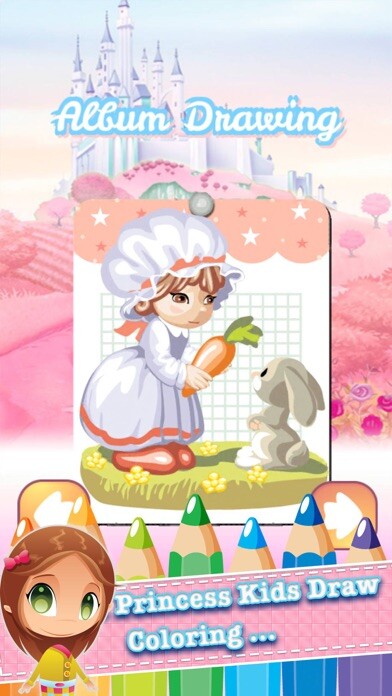 Emulate iPhone app princess kids coloring book inspiration logo page using MyAndroid Emulate iPhone app princess kids coloring book inspiration logo page using MyAndroid
