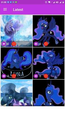 Emulate Android APK Princess Luna Wallpaper HD