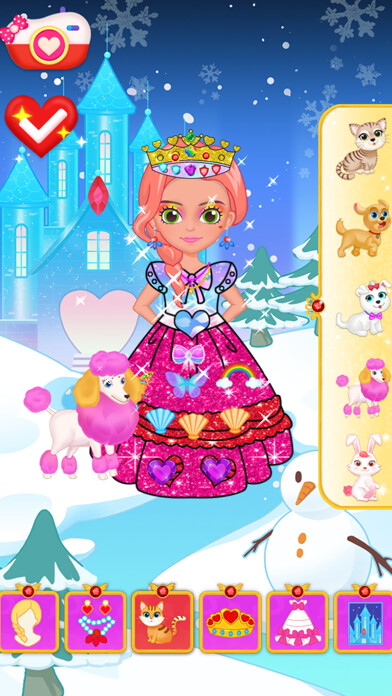 Emulate iPhone app Princess Makeup Dress Design using MyAndroid Emulate iPhone app Princess Makeup Dress Design using MyAndroid