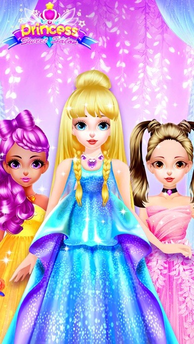 Emulate iPhone app Princess Makeup Dressing Salon using MyAndroid