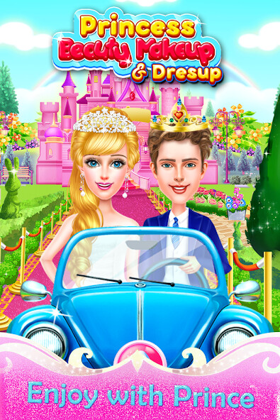 Run android online APK Princess makeup  dressup from MyAndroid or emulate Princess makeup  dressup using MyAndroid