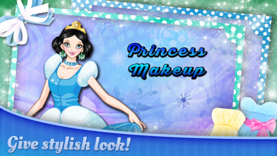 Emulate iPhone app Princess Make-up Salon - Pretty girl makeover using MyAndroid