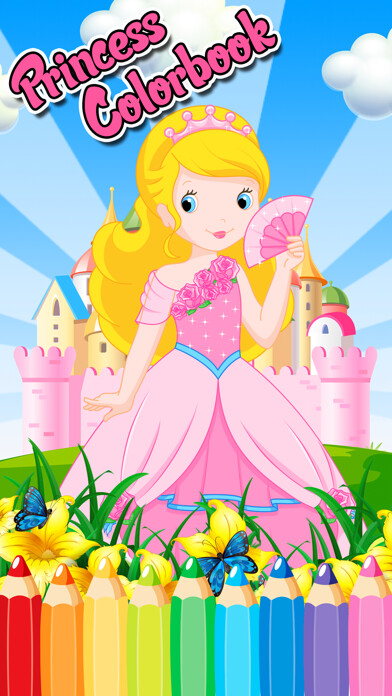 Emulate iPhone app princess printable coloring pages free for kids using MyAndroid Emulate iPhone app princess printable coloring pages free for kids using MyAndroid